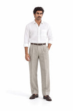 Pure Linen Shirt & Trouser Combo Shirt Pant Combo Clean Slate Linen Unstitched Shirt & Pant Combo