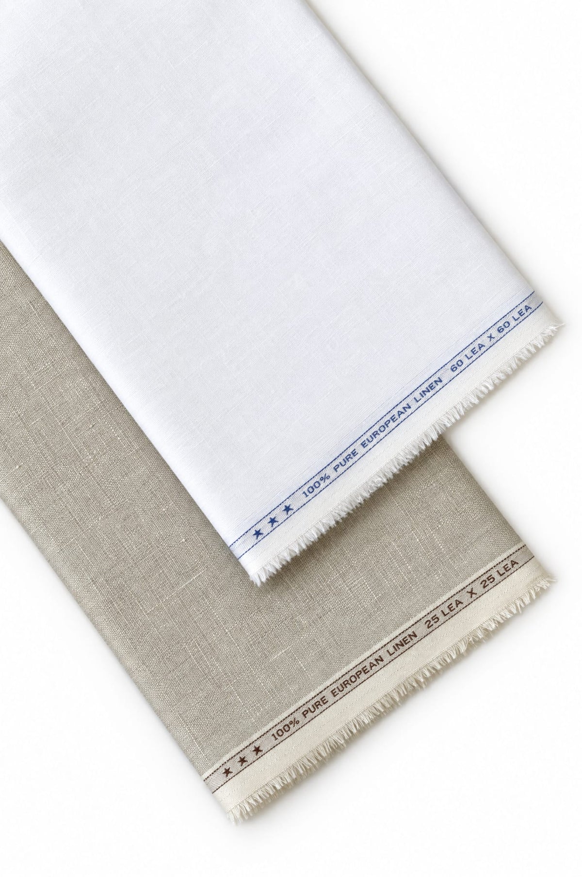 Pure Linen Shirt & Trouser Combo Shirt Pant Combo Clean Slate Linen Unstitched Shirt & Pant Combo