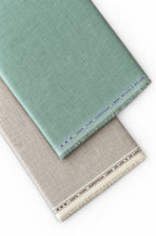 Pure Linen Shirt & Trouser Combo Shirt Pant Combo Iced Matcha Linen Unstitched Shirt & Pant Combo