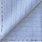 Pure Linen Shirt & Trouser Combo Shirt Pant Combo Light Denim & Dark Blue Linen Shirt & Trouser Fabric