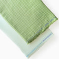 Pure Linen Shirt & Trouser Combo Shirt Pant Combo Pistachio & Ash Grey Linen Shirt & Trouser Fabric