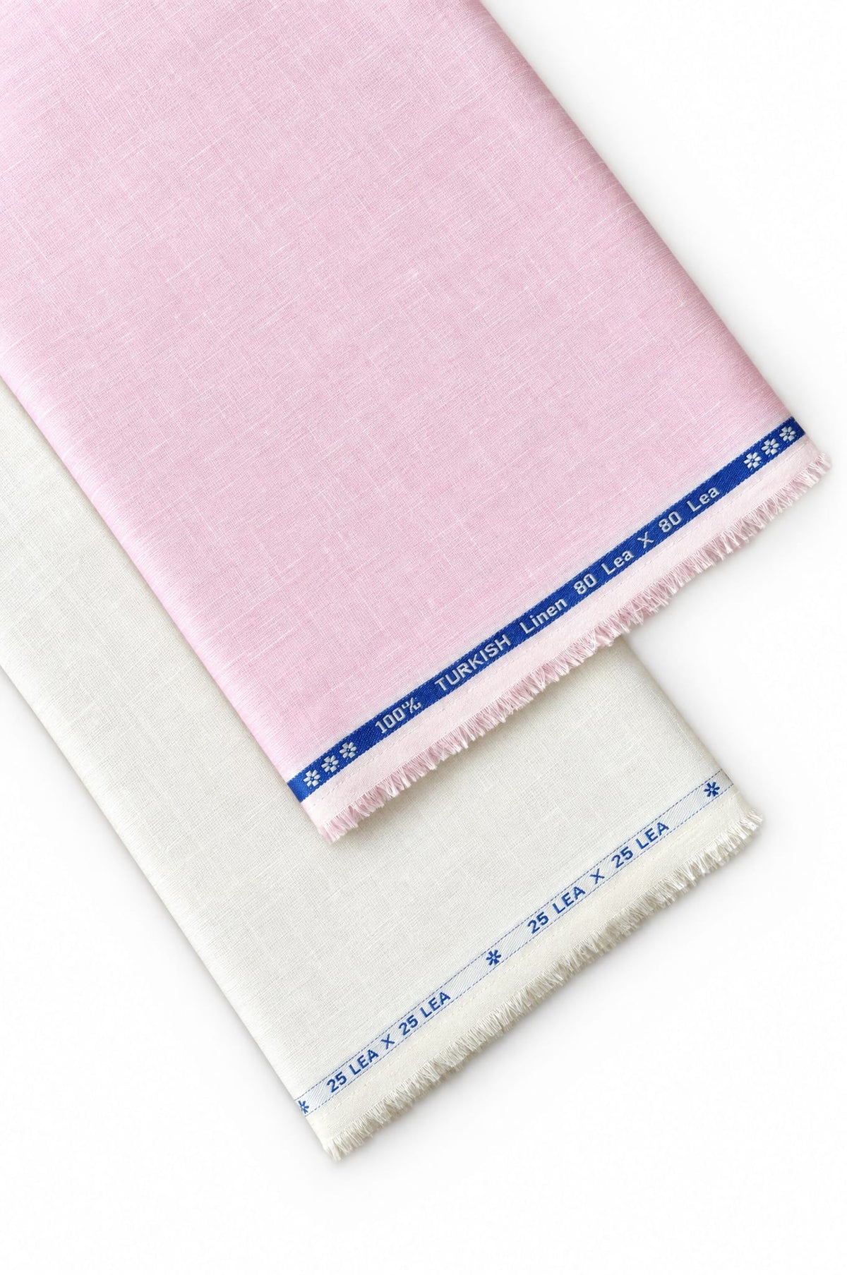 Pure Linen Shirt & Trouser Combo Shirt Pant Combo Sakura Linen Unstitched Shirt & Pant Combo