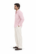 Pure Linen Shirt & Trouser Combo Shirt Pant Combo Sakura Linen Unstitched Shirt & Pant Combo