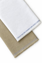 Pure Linen Shirt & Trouser Combo Shirt Pant Combo Sandbar Linen Unstitched Shirt & Pant Combo