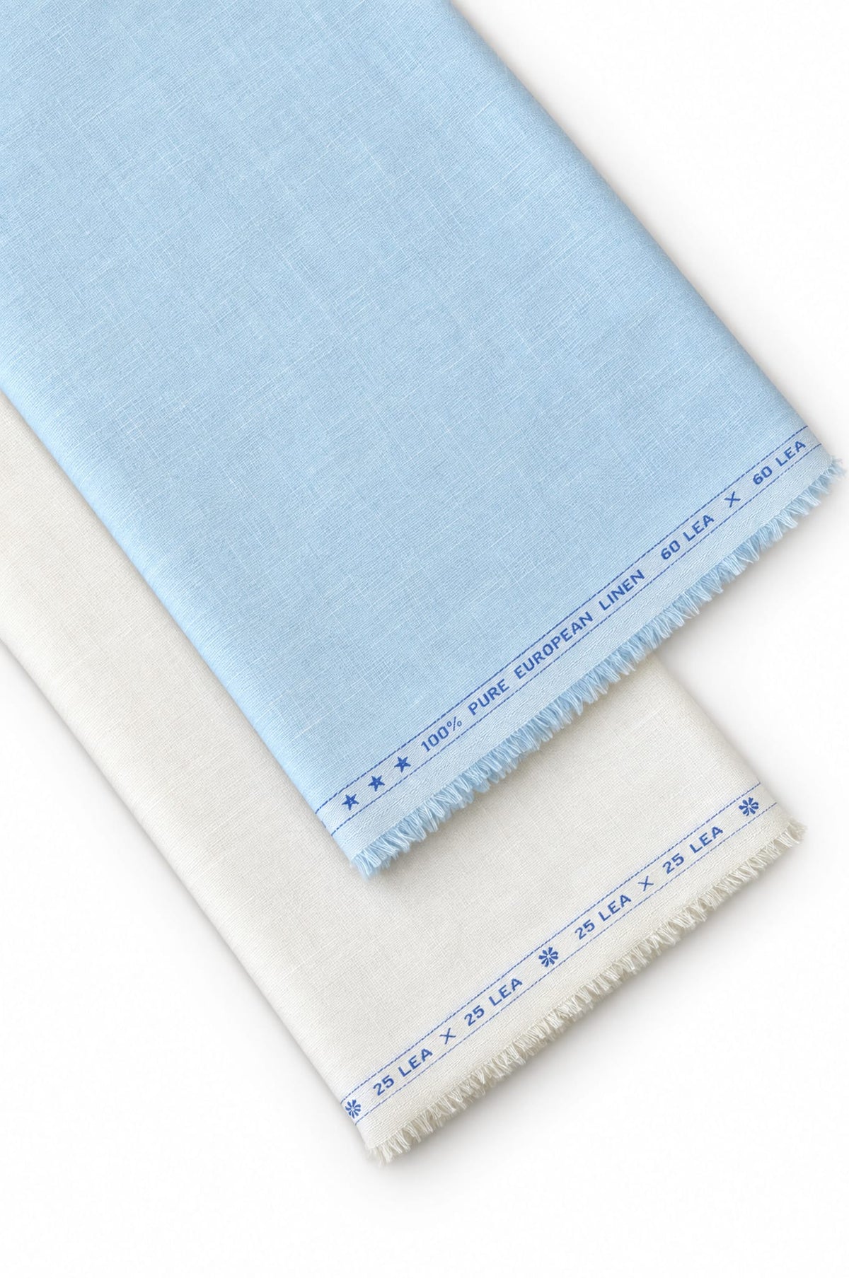 Pure Linen Shirt & Trouser Combo Shirt Pant Combo Sea Breeze Linen Unstitched Shirt & Pant Combo