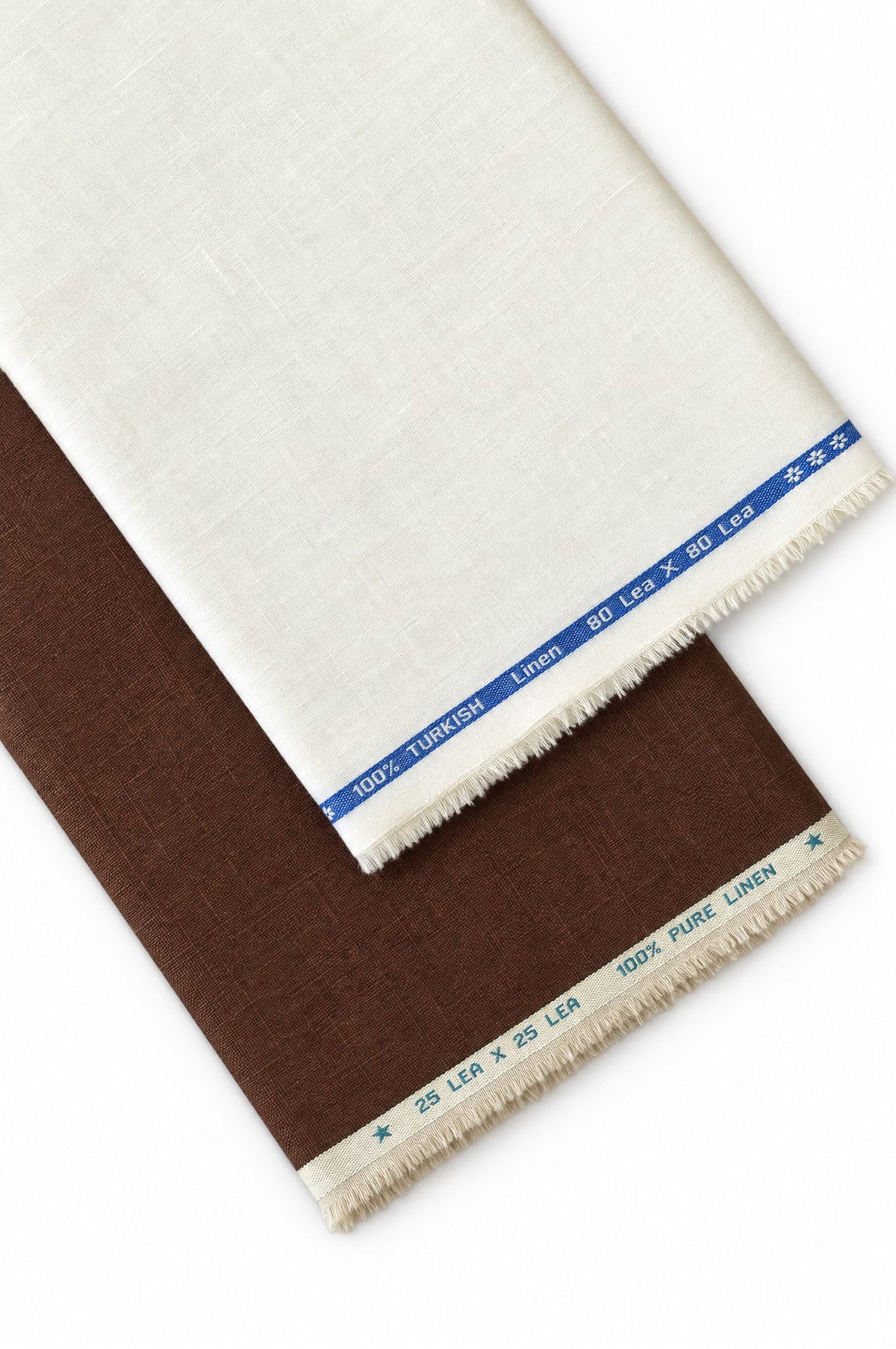Pure Linen Shirt & Trouser Combo Shirt Pant Combo Tiramisu Linen Unstitched Shirt & Pant Combo
