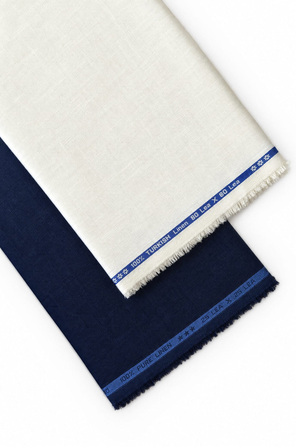 Pure Linen Shirt & Trouser Combo Shirt Pant Combo Yacht Club Linen Unstitched Shirt & Pant Combo