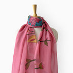 Scarves Dupatta Blush Pink Organza Stole