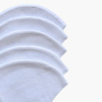 Single Colour Combo Masks Mask Snow White Cotton Linen Masks