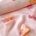 The Linen Story Fabric Fabric Blush Pink The Linen Story Printed Pure Linen Fabric (Width 44 Inches)