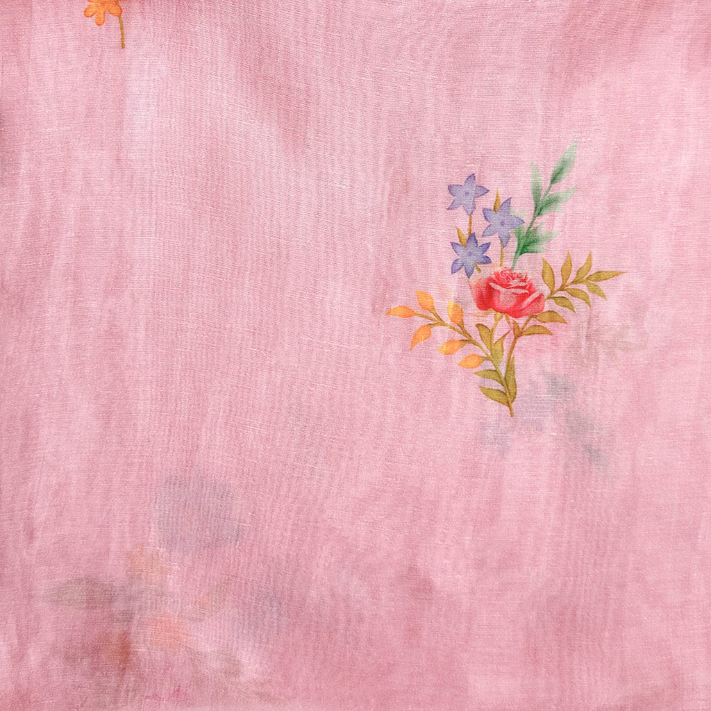 The Linen Story Fabric fabric Dreamy Pink Linen Fabric
