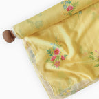 The Linen Story Fabric fabric Soft Yellow Linen Fabric
