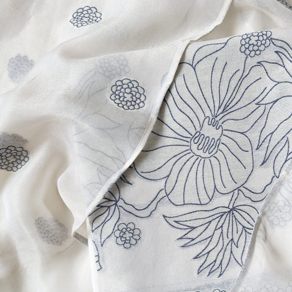 Threads of Mul Unstitched Suit Unstitched Suit Pure Silver Tissue Suit Set