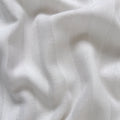 Woven Fabric Fabric 1.80 MTR (CUT PIECE) Snow White Colour Stripes Woven Fine Cotton Fabric (Width 48 Inches)