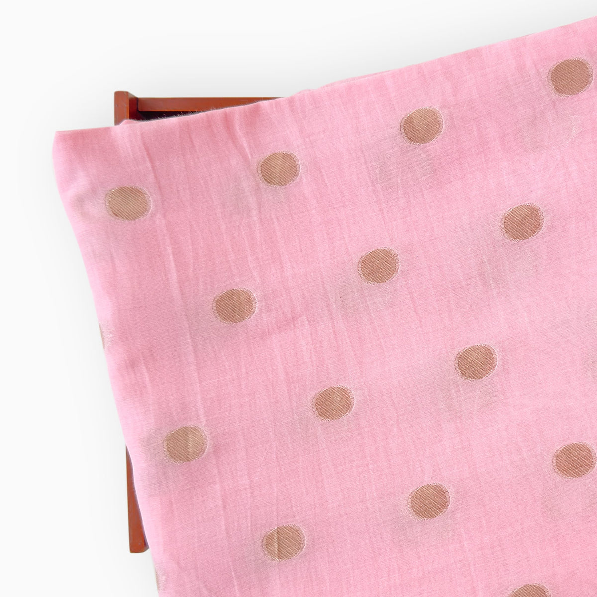 Woven Kurta Set Kurta Set Bright Pink Mul Chanderi Kurta Set