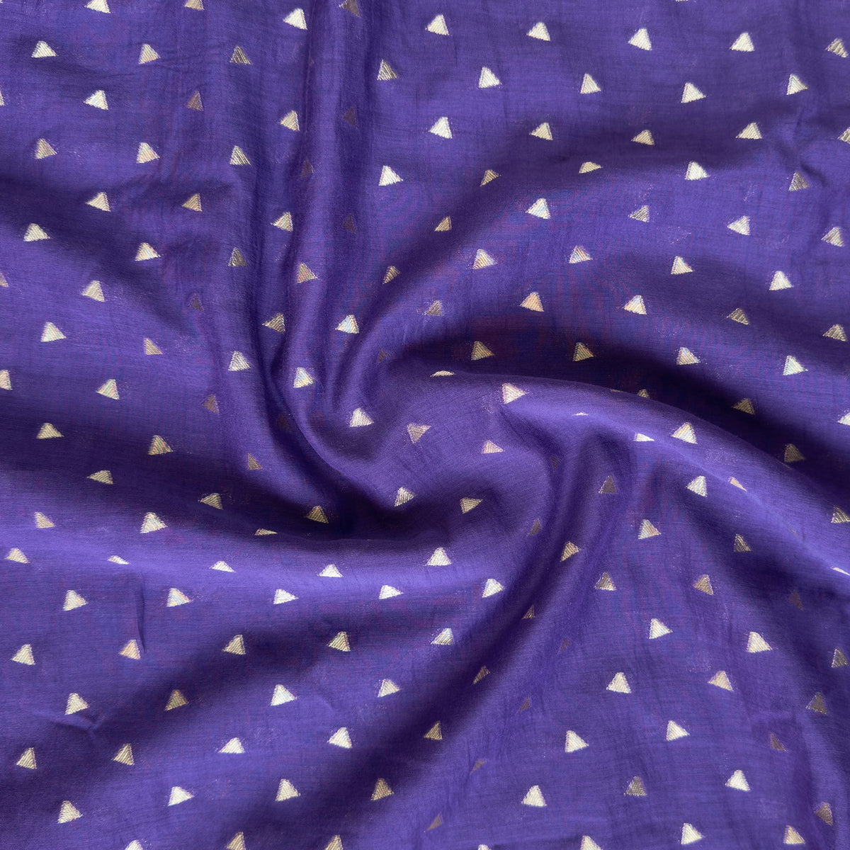Woven Kurta Set Kurta Set Classic Violet Mul Chanderi Kurta Set