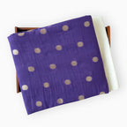 Woven Kurta Set Kurta Set Spanish Violet Mul Chanderi Kurta Set