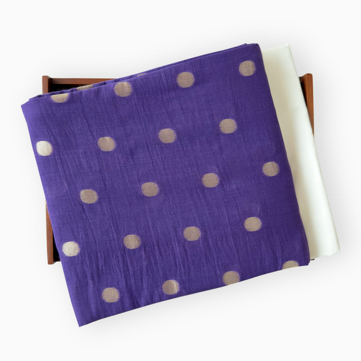 Woven Kurta Set Kurta Set Spanish Violet Mul Chanderi Kurta Set