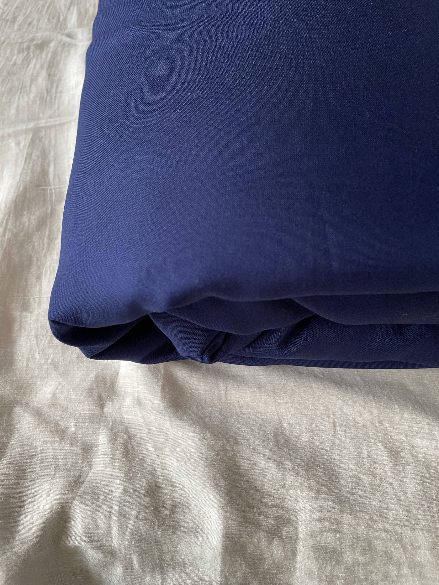 Essentials by Fabric Pandit Fabric Midnight Blue Color Pure Rayon Fabric