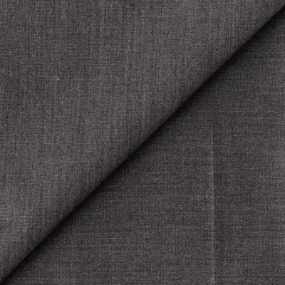 Fabric Pandit Cut Piece 0.50M (CUT PIECE) Dark Grey Textured Cotton Men's Shirt Fabric (Width 58 inch)