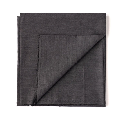 Fabric Pandit Cut Piece 0.50M (CUT PIECE) Dark Grey Textured Cotton Men's Shirt Fabric (Width 58 inch)