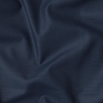 Fabric Pandit Cut Piece 0.50M (CUT PIECE) Steel Blue Textured Cotton Men's Shirt Fabric (Width 58 inch)