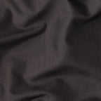 Fabric Pandit Cut Piece 0.75M (CUT PIECE) Black Cotton Poplin Men's Shirt Fabric (Width 58 inch)