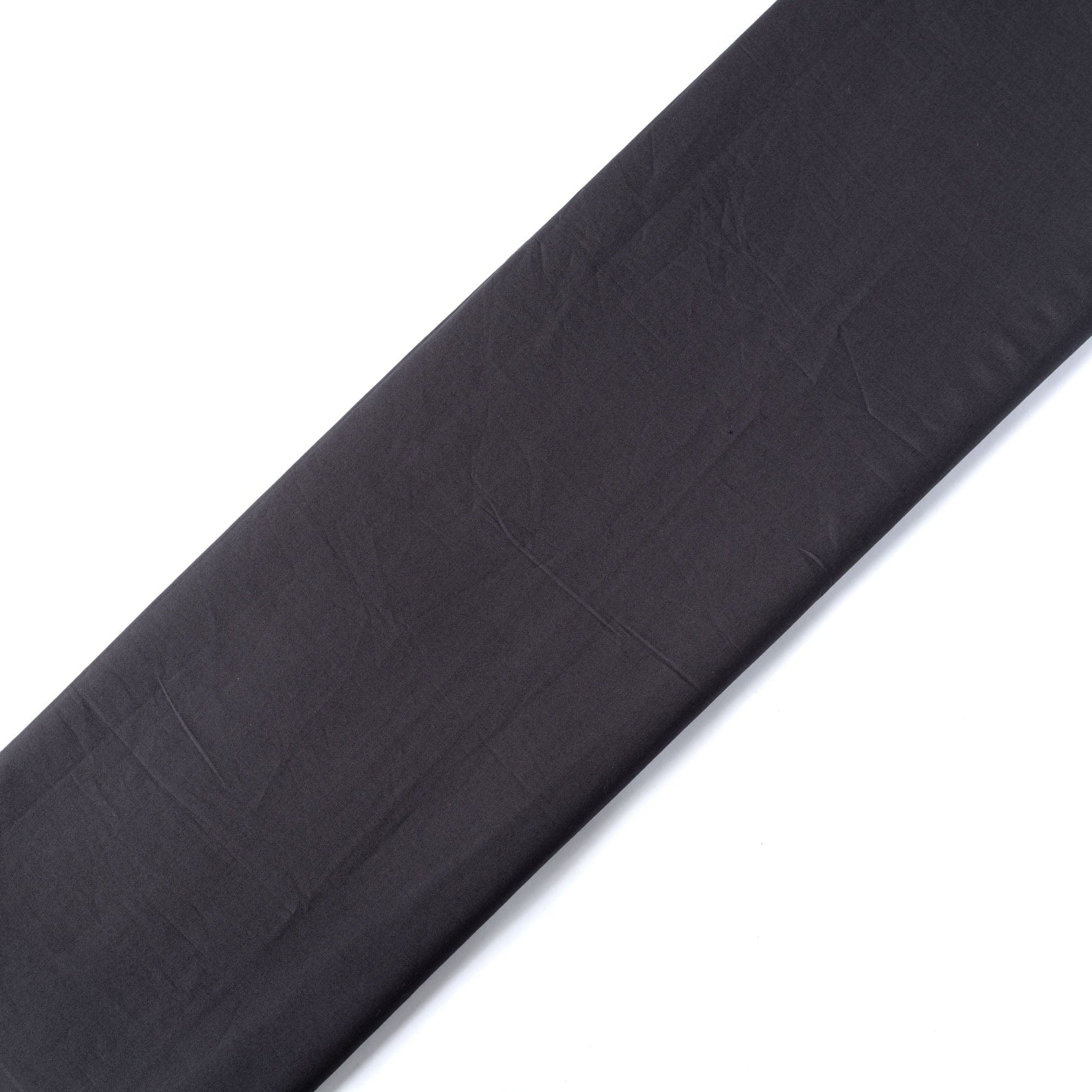 Fabric Pandit Cut Piece 0.75M (CUT PIECE) Dark Grey Premium Egyptian Giza Cotton Men's Shirt Fabric (Width 60 inch)