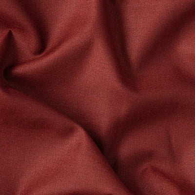 Fabric Pandit Cut Piece 0.75M (CUT PIECE) Dark Maroon Textured Cotton Men's Shirt Fabric (Width 58 inch)