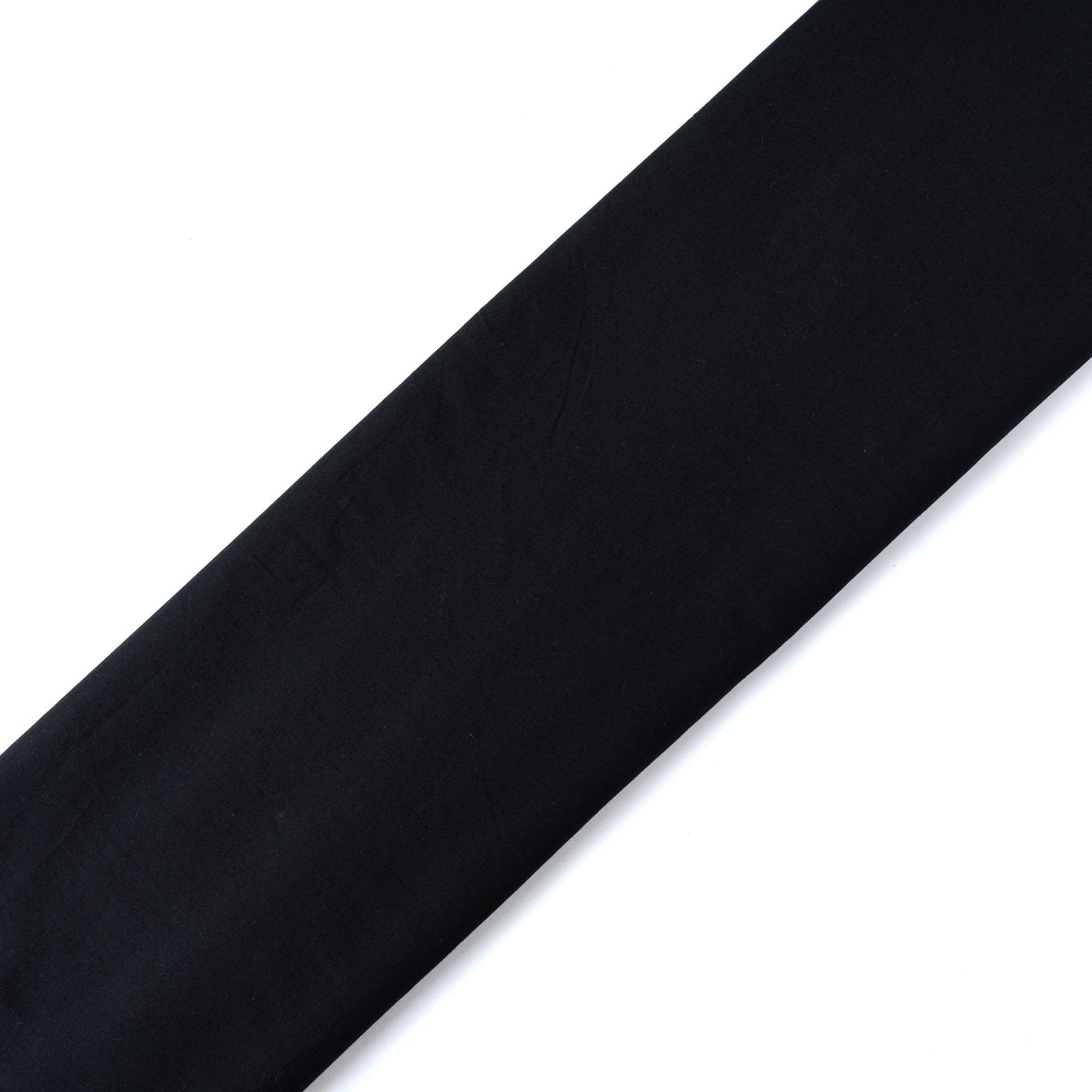 Fabric Pandit Cut Piece 0.75M (CUT PIECE) Jade Black Premium Egyptian Giza Cotton Men's Shirt Fabric (Width 60 inch)