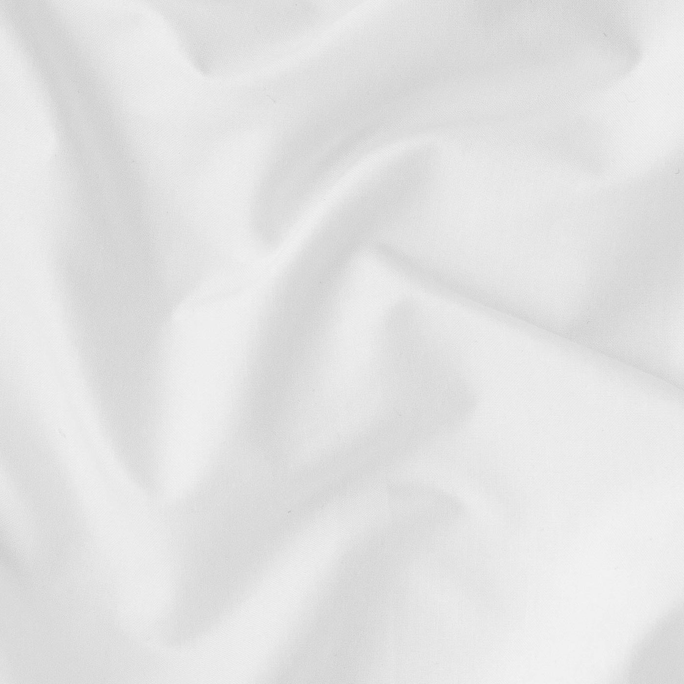 Fabric Pandit Cut Piece 0.75M (CUT PIECE) Pure White Cotton Poplin Men's Shirt Fabric (Width 58 inch)