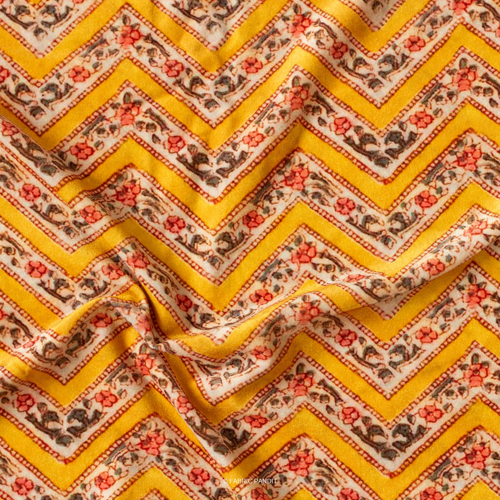 Bright Golden Yellow Color Pure Velvet Fabric (Width 44 Inches) – Fabric  Pandit