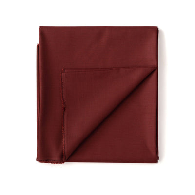 Fabric Pandit Cut Piece (CUT PIECE) Dark Maroon Textured Cotton Fabric (Width 58 inch)
