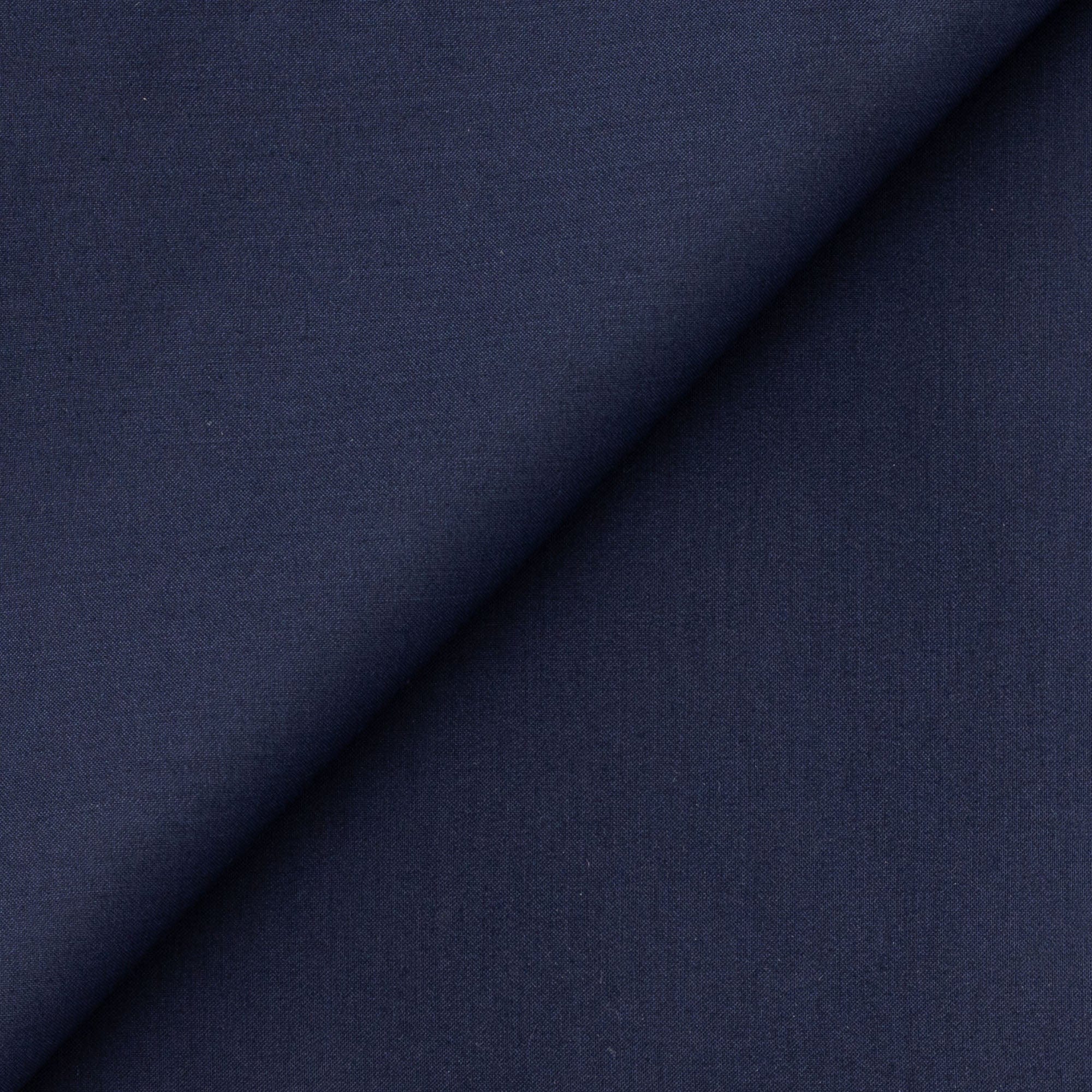 (CUT PIECE) English Blue Cotton Poplin Men's Shirt Fabric (Width 58 in ...