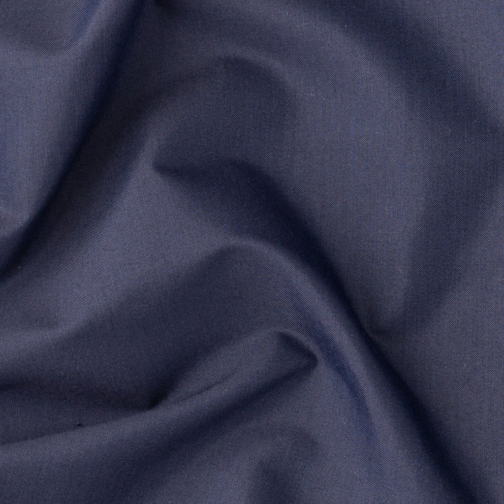 Fabric Pandit Cut Piece (CUT PIECE) English Blue Cotton Poplin Men's Shirt Fabric (Width 58 inch)
