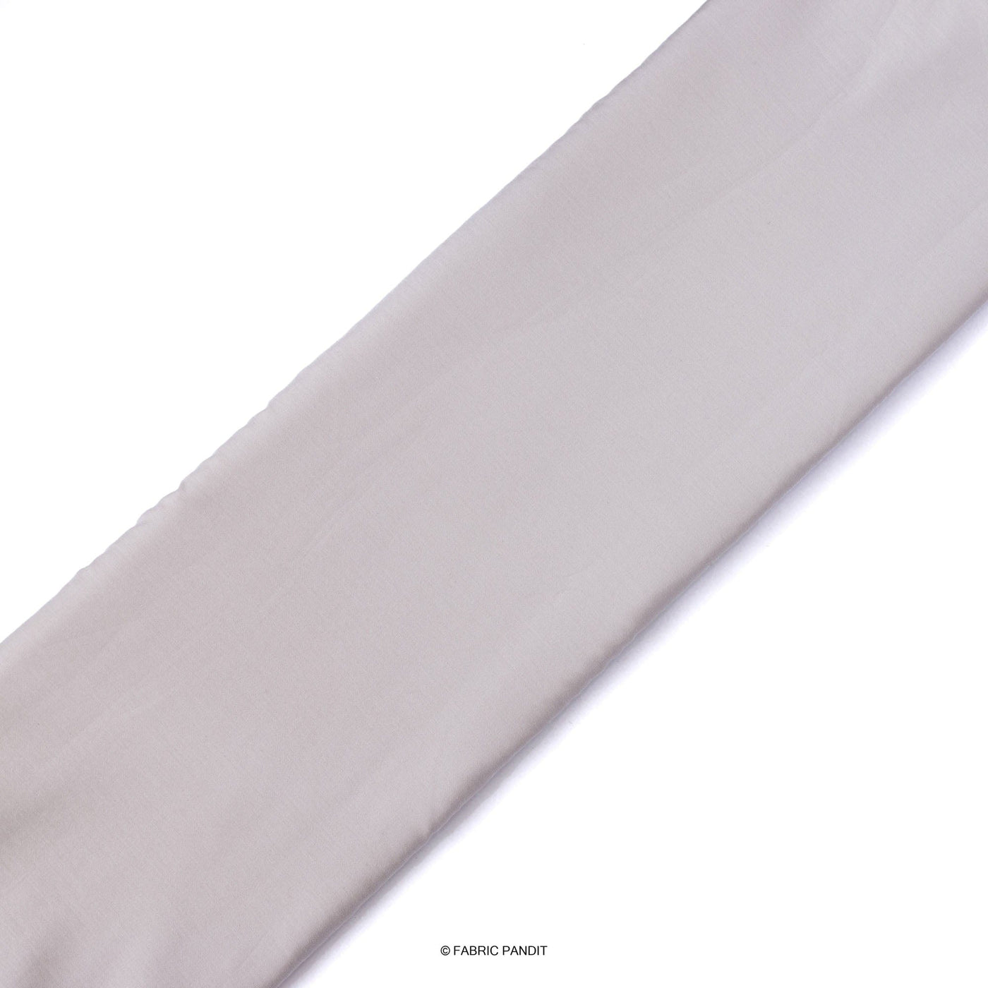 Fabric Pandit Cut Piece (CUT PIECE) Harbor Grey Pure Cotton Lycra Stretch Men's Shirt Fabric (Width 54 inch)