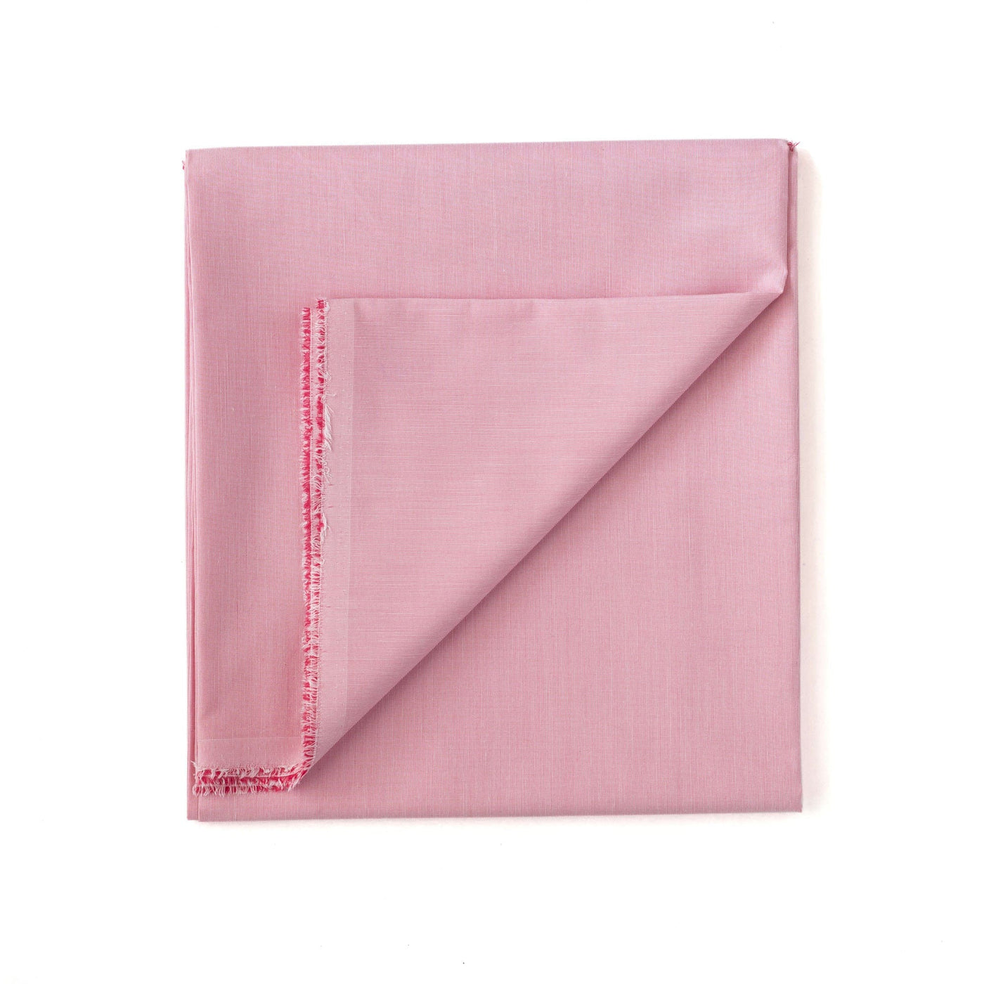 Fabric Pandit Cut Piece (CUT PIECE) Pastel Pink Cotton Yarn Dyed Fabric (Width 58 inch)