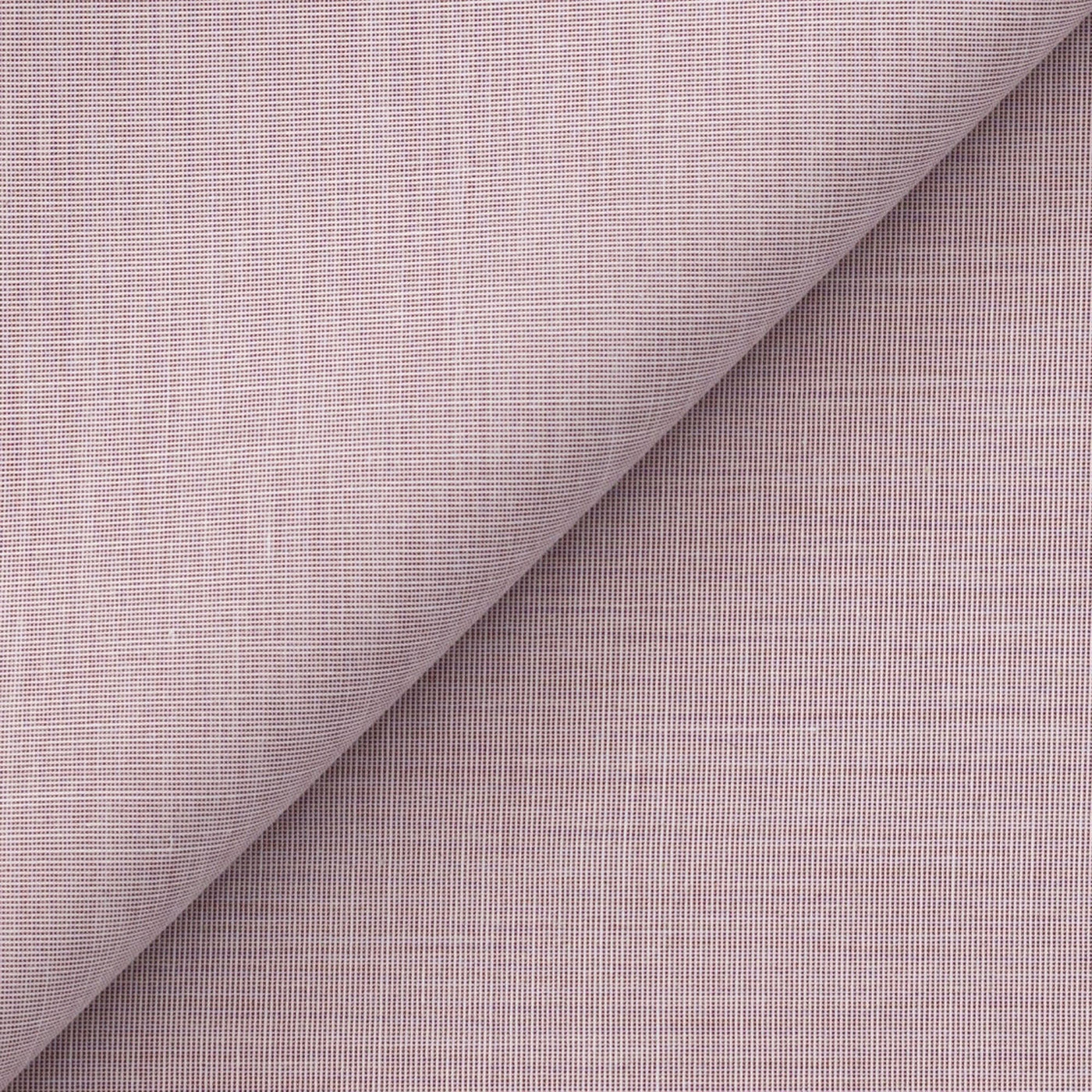 Fabric Pandit Cut Piece (CUT PIECE) Pastel Violet Cotton Yarn Dyed Fabric (Width 58 inch)