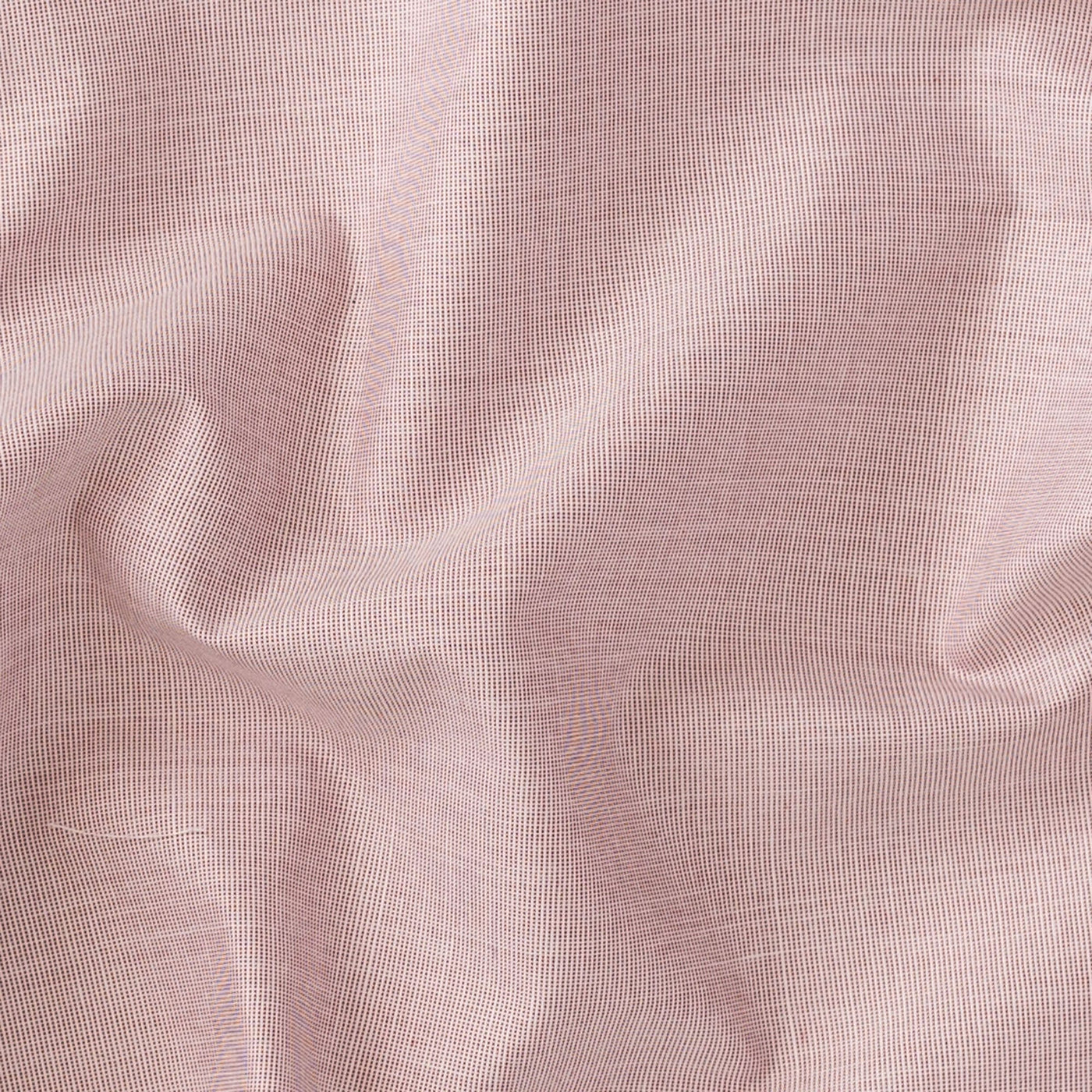 Fabric Pandit Cut Piece (CUT PIECE) Pastel Violet Cotton Yarn Dyed Fabric (Width 58 inch)