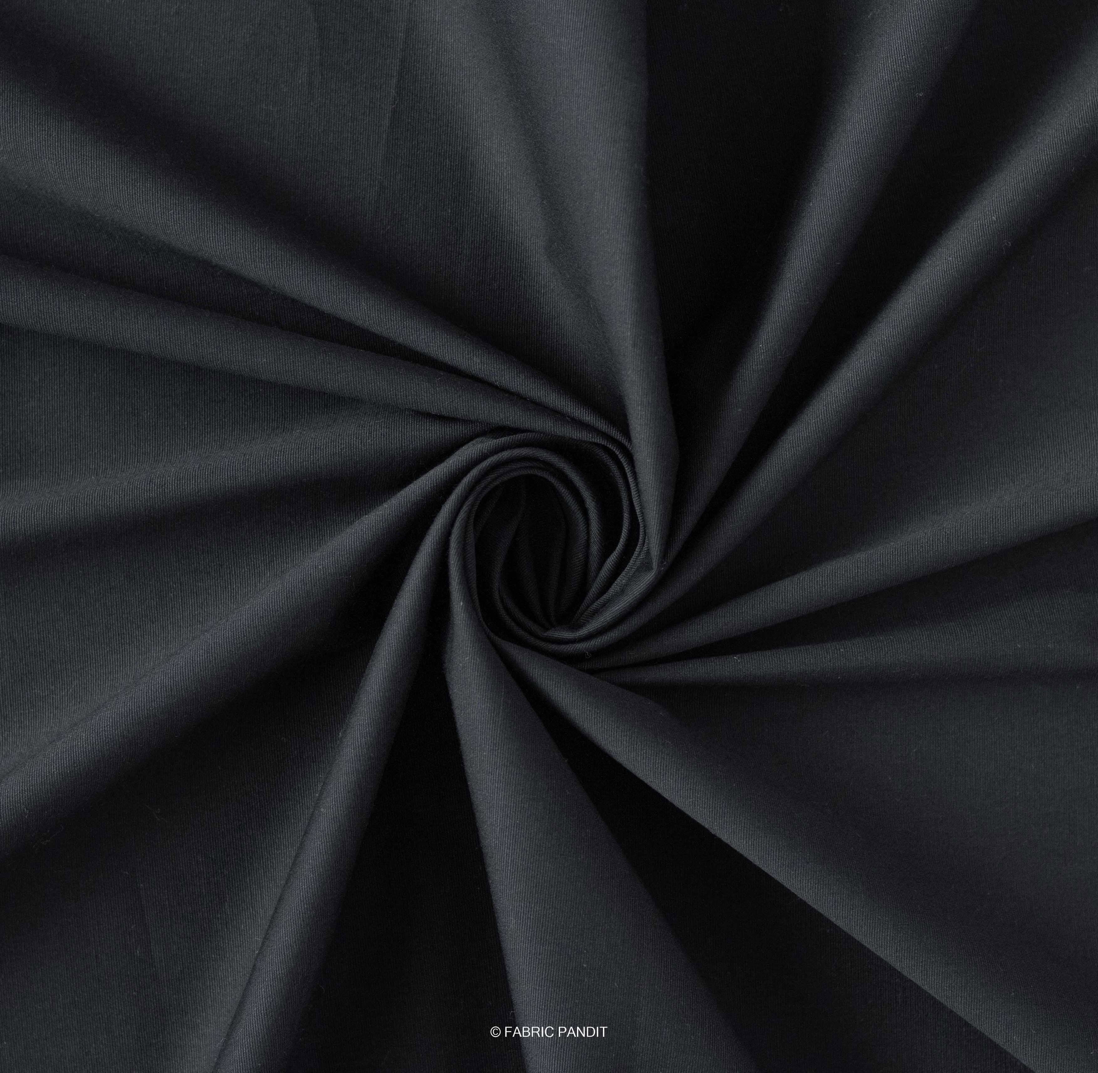 Black Cotton Material