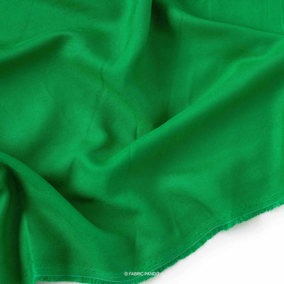 Fabric Pandit Fabric Bright Green Color Pure Rayon Fabric