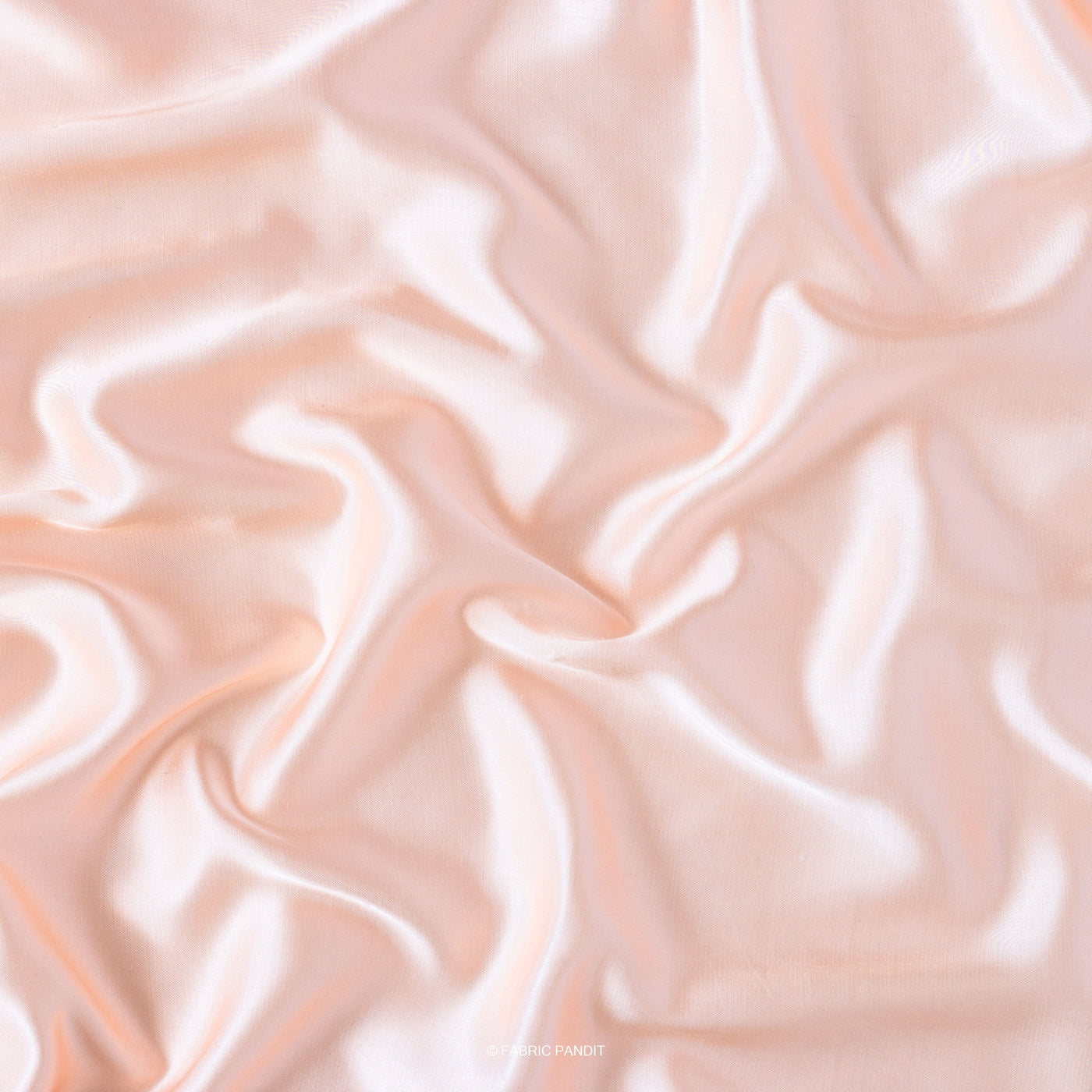 Creamy Pink Plain Modal Satin Fabric (Width 44 Inches) – Fabric Pandit