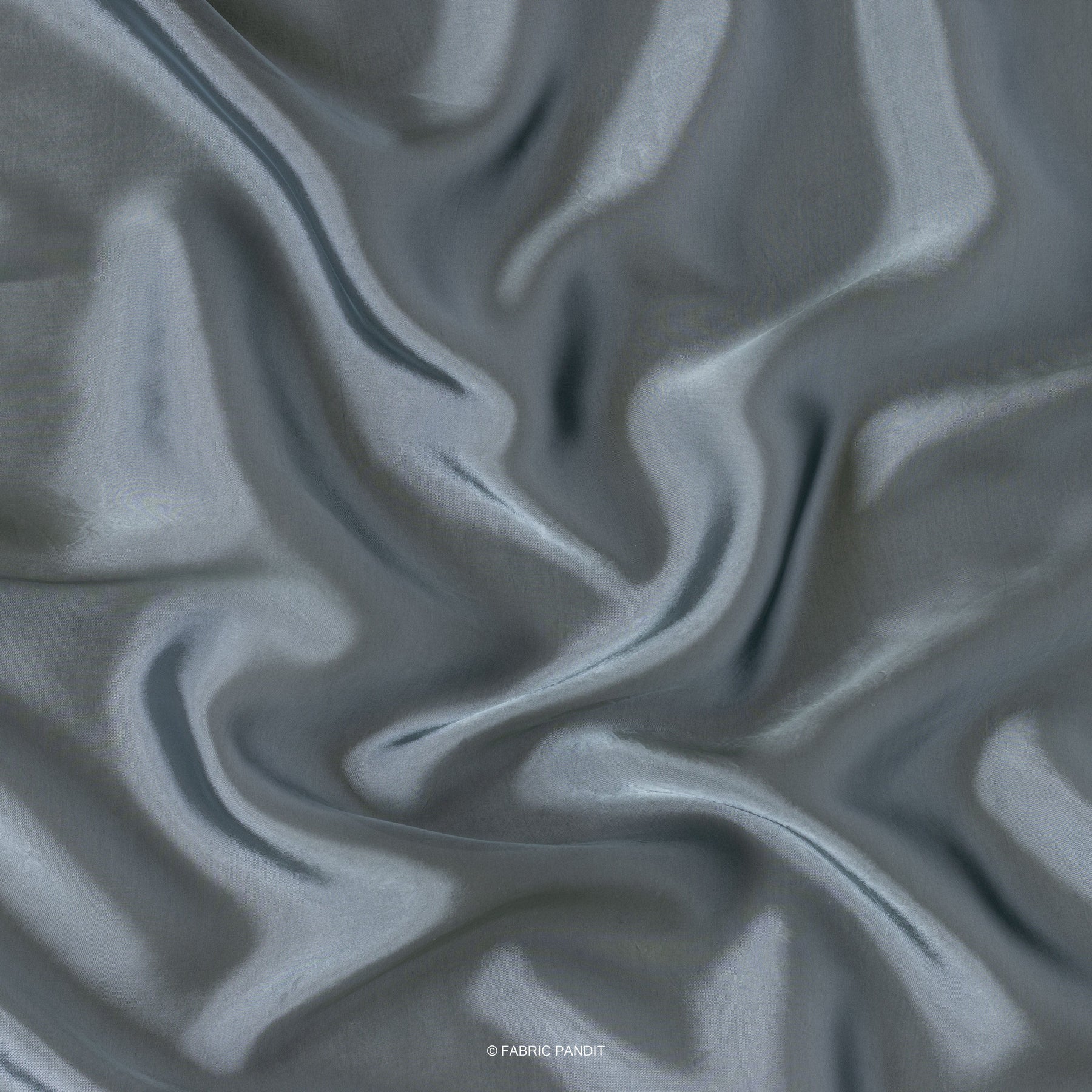 Dusty Grey Plain Premium Organza Fabric (Width 44 Inches) – Fabric Pandit