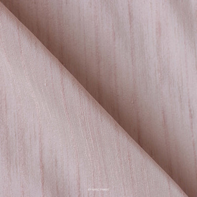 Fabric Pandit Fabric Dusty Pink Plain Premium Silk Fabric (Width 46 Inches)