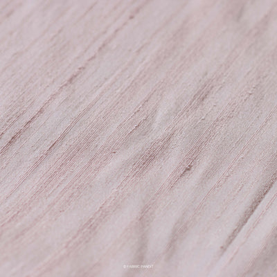 Fabric Pandit Fabric Dusty Pink Plain Premium Silk Fabric (Width 46 Inches)