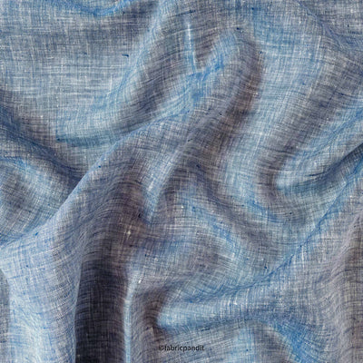 Fabric Pandit Fabric Faded Violet Premium 60 Lea Pure Linen Fabric (58 Inches)