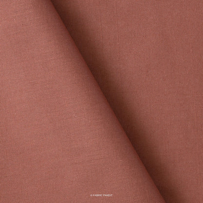 Fabric Pandit Fabric Leather Color Pure Cotton Linen Fabric