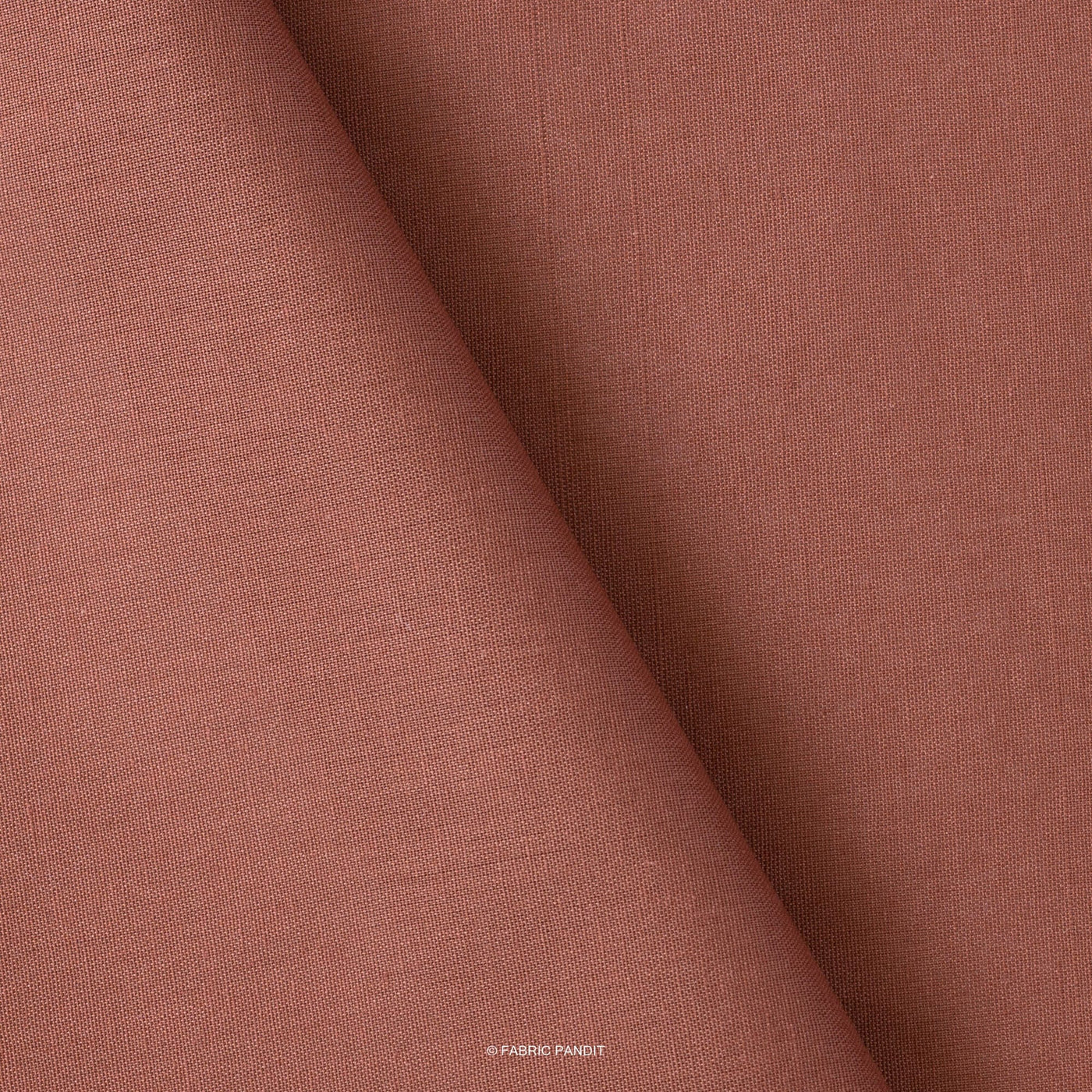 Fabric Pandit Fabric Leather Color Pure Cotton Linen Fabric