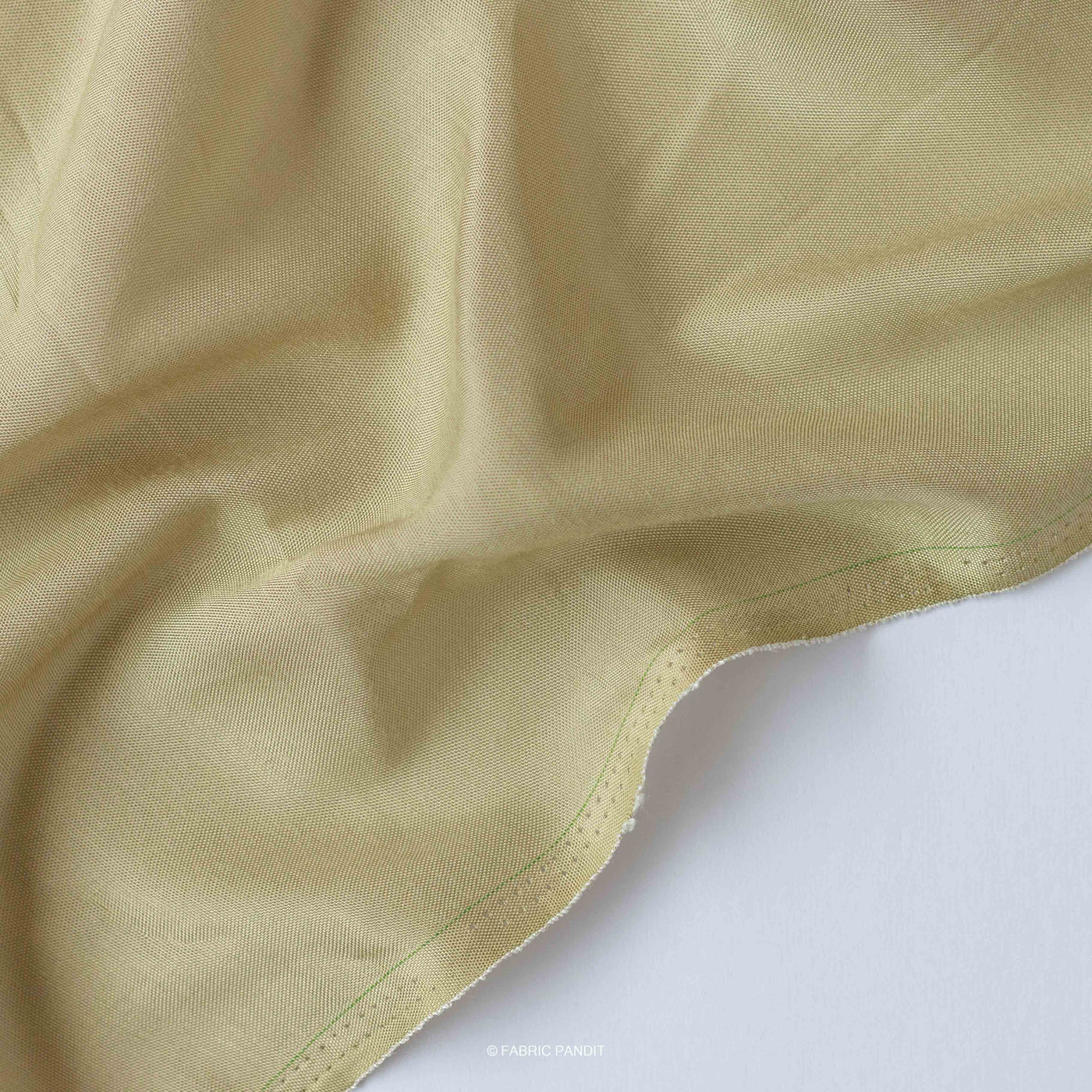 Fabric Pandit Fabric Light Olive Green Color Viscose Shantoon Fabric (Width 44 Inches)
