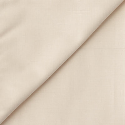 Fabric Pandit Fabric Men's Cream Textured Cotton Shirting Fabric (Width 58 inch)